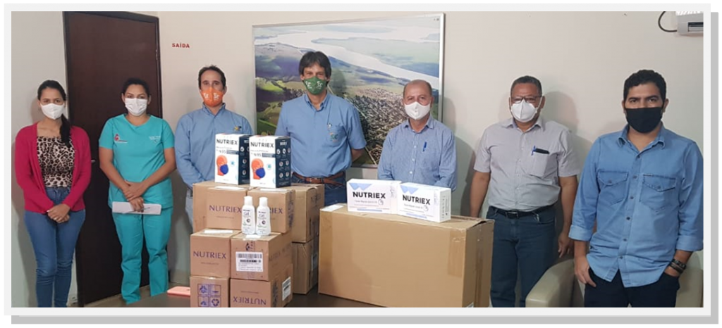 SJC doa 200 kits rápidos para Covid-19, 120 frascos de álcool gel e 320 máscaras N95 para Inaciolândia
