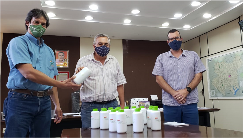 SJC doa 100.000 comprimidos de Ivermectina  para a Prefeitura de Quirinópolis